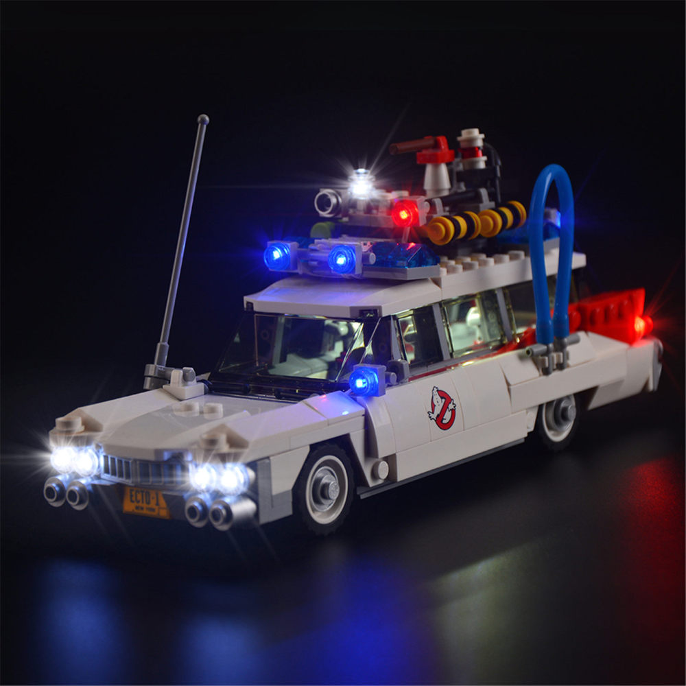 【Light Sets】Bricks LED lighting 21108 Idea Series Ghostbusters Ecto-1.