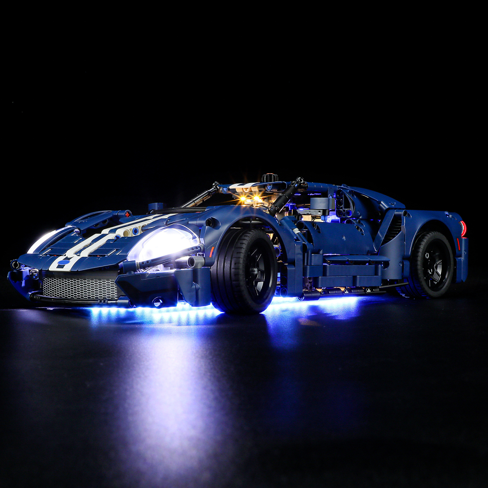 【Light Sets】Bricks LED lighting 42154 Technic Series 2022 Ford GT.