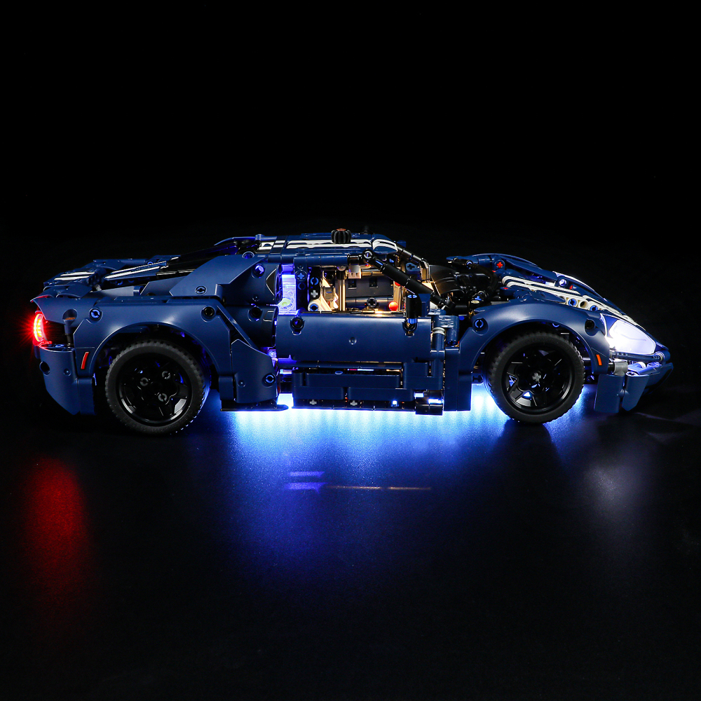 【Light Sets】Bricks LED lighting 42154 Technic Series 2022 Ford GT.
