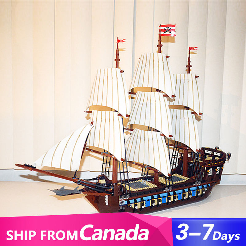 Imperial Flagship Caribbean Pirate Series Creator Expert 1664pcs Form Europe 3-7 Days