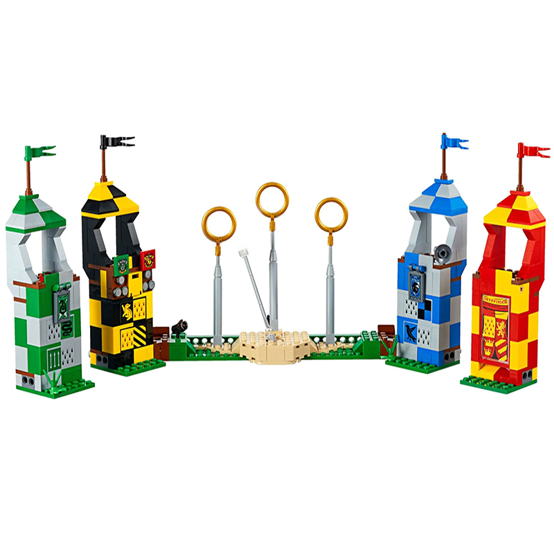 11004 Movie & Games Series Quidditch Match Building Blocks 500pcs Bricks Toys Model Set 75956 Ship From China