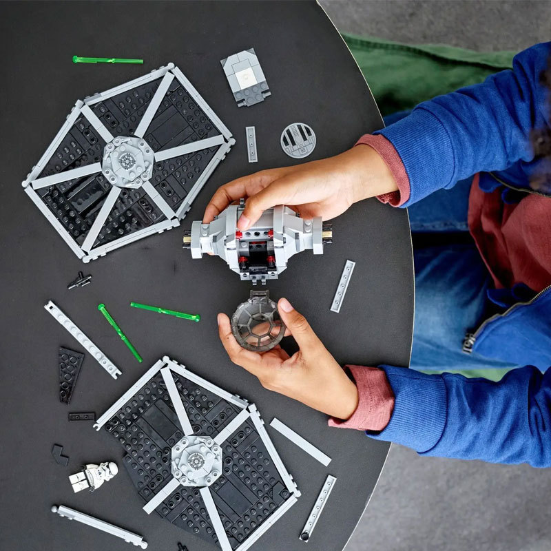 Star Wars Series Imperial Tie Fighter Building Blocks 496pcs Bricks Toys Model 75300 Ship From China