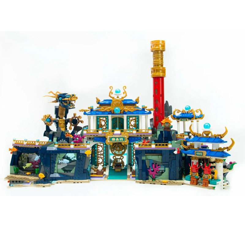 【Pre-Sale】Monkie Kid Series Dragon of the East Palace Building Blocks Bricks 2364pcs Bricks Model Ship From China