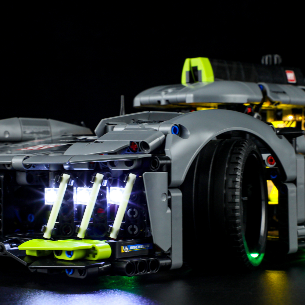 【Light Sets】Bricks LED Lighting 42156 Technical Technic PEUGEOT 9X8 24H Le Mans Hybrid Hypercar