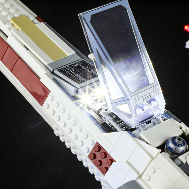 【Light Sets】Bricks LED Lighting 75355 Movie & Game Star Wars X-wing Starfighter