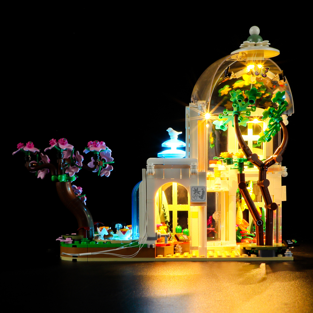 【Light Sets】Bricks LED Lighting 41757 Girl Friends Botanical Garden