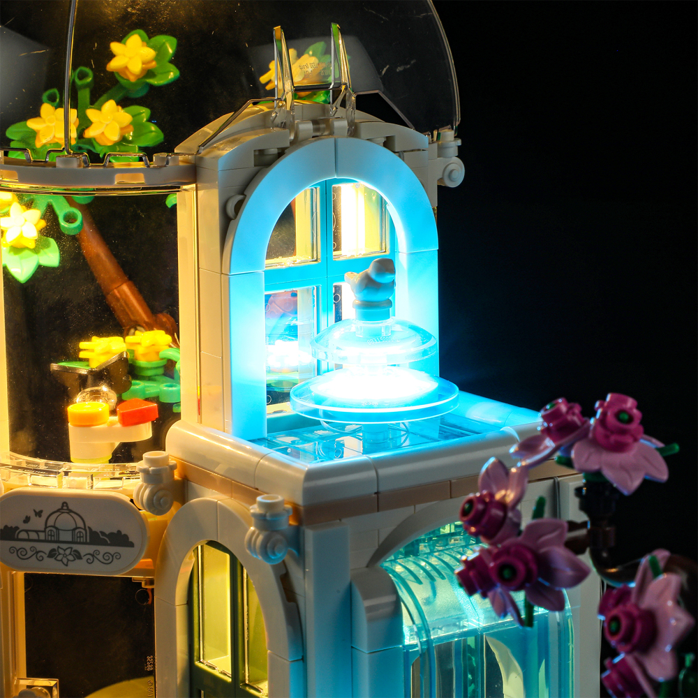 【Light Sets】Bricks LED Lighting 41757 Girl Friends Botanical Garden