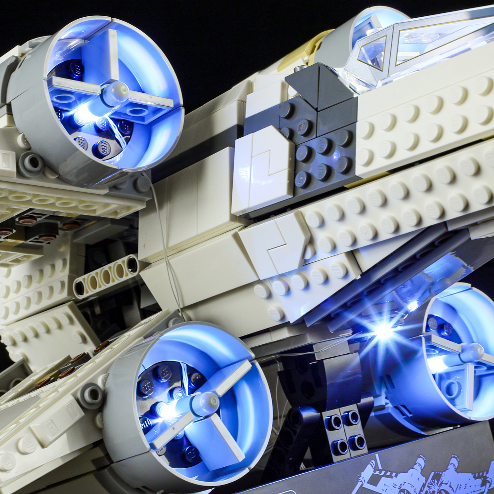 【Light Sets】Bricks LED Lighting 75355 Movie & Game Star Wars X-wing Starfighter