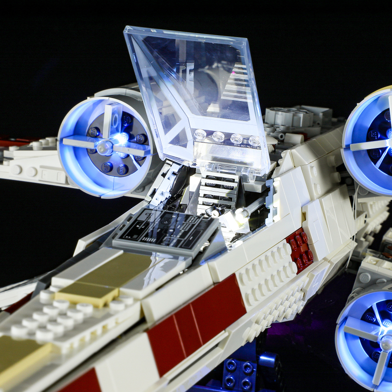 【Light Sets】Bricks LED Lighting 75355 Movie & Game Star Wars X-wing Starfighter