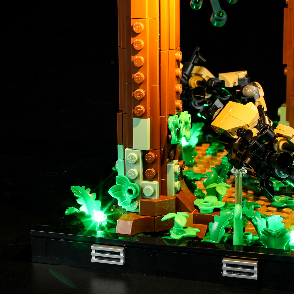 【Light Sets】Bricks LED Lighting 75353 Movie & Game Star Wars Endor Speeder Chase Diorama