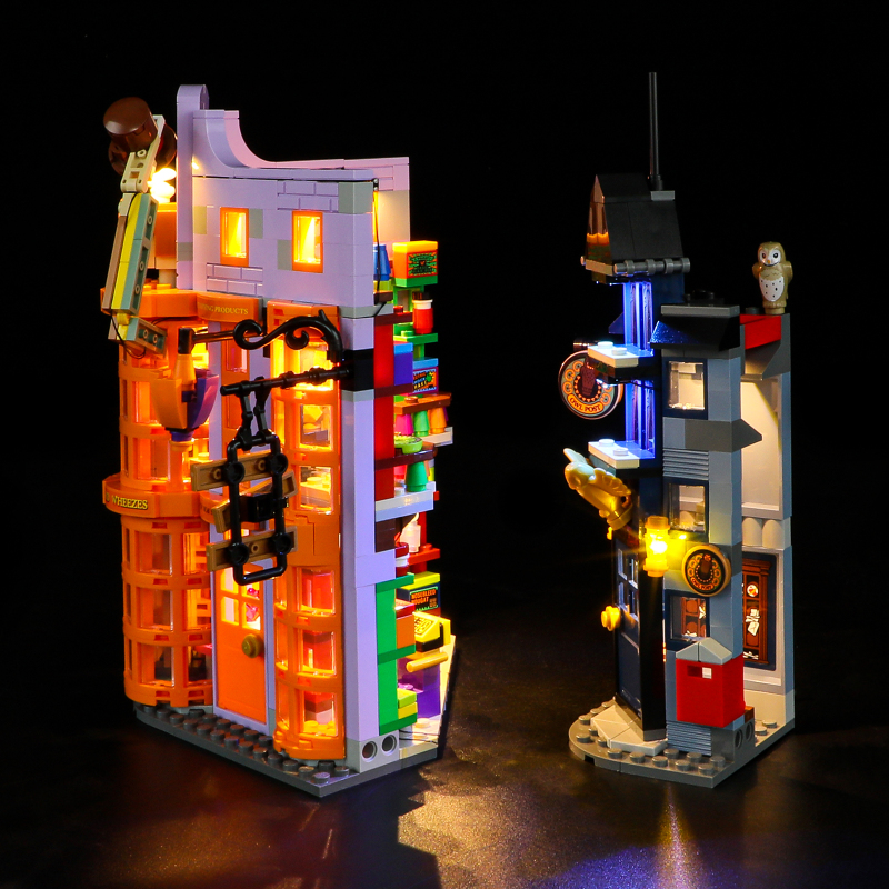 【Light Sets】Bricks LED Lighting 76422 Movie & Game Harry Potter Weasleys Wizard Wheezes