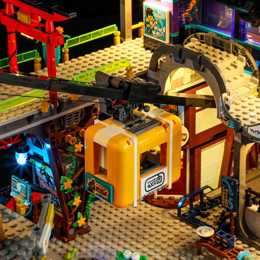 【Light Sets】Bricks LED Lighting 71799 Othert Ninjago City Markets