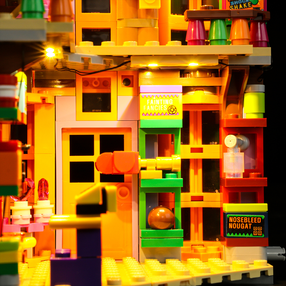 【Light Sets】Bricks LED Lighting 76422 Movie & Game Harry Potter Weasleys Wizard Wheezes