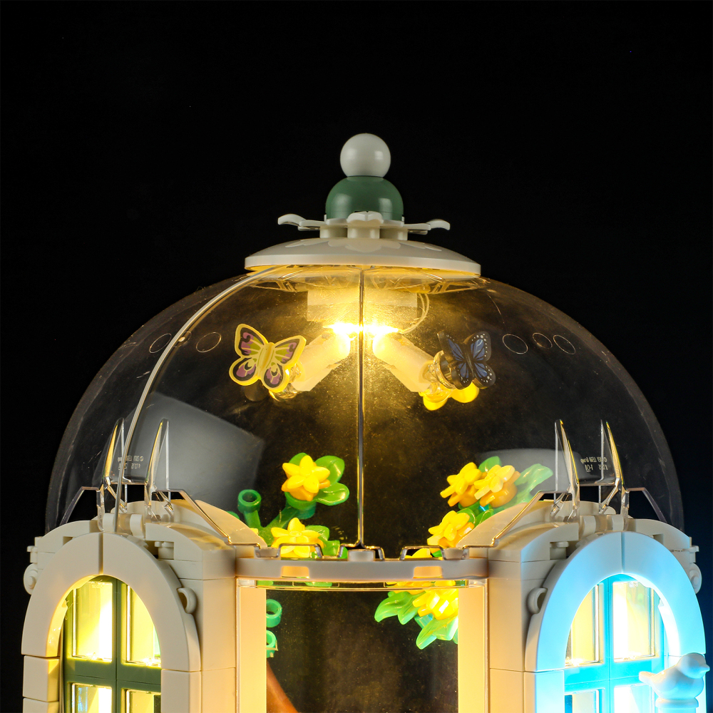 【Light Sets】Bricks LED Lighting 41757 Girl Friends Botanical Garden