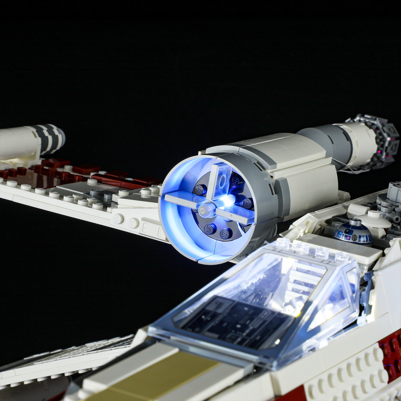 【Light Sets】Bricks LED Lighting 75355 Movie & Game Star Wars X-wing Starfighter