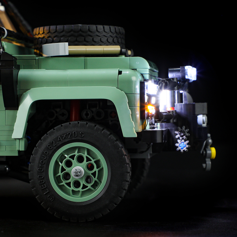 【Light Sets】Bricks LED Lighting 10317 Creator Expert Land Rover Defender 90