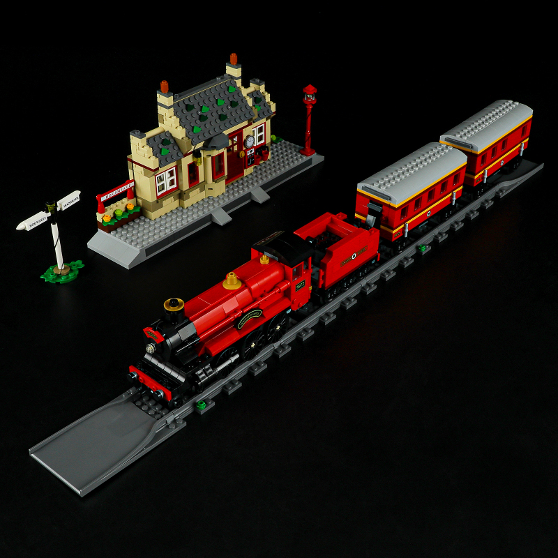 【Light Sets】Bricks LED Lighting 76423 Movie & Game Harry Potter Hogwarts Express & Hogsmeade Station