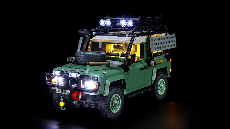 【Light Sets】Bricks LED Lighting 10317 Creator Expert Land Rover Defender 90