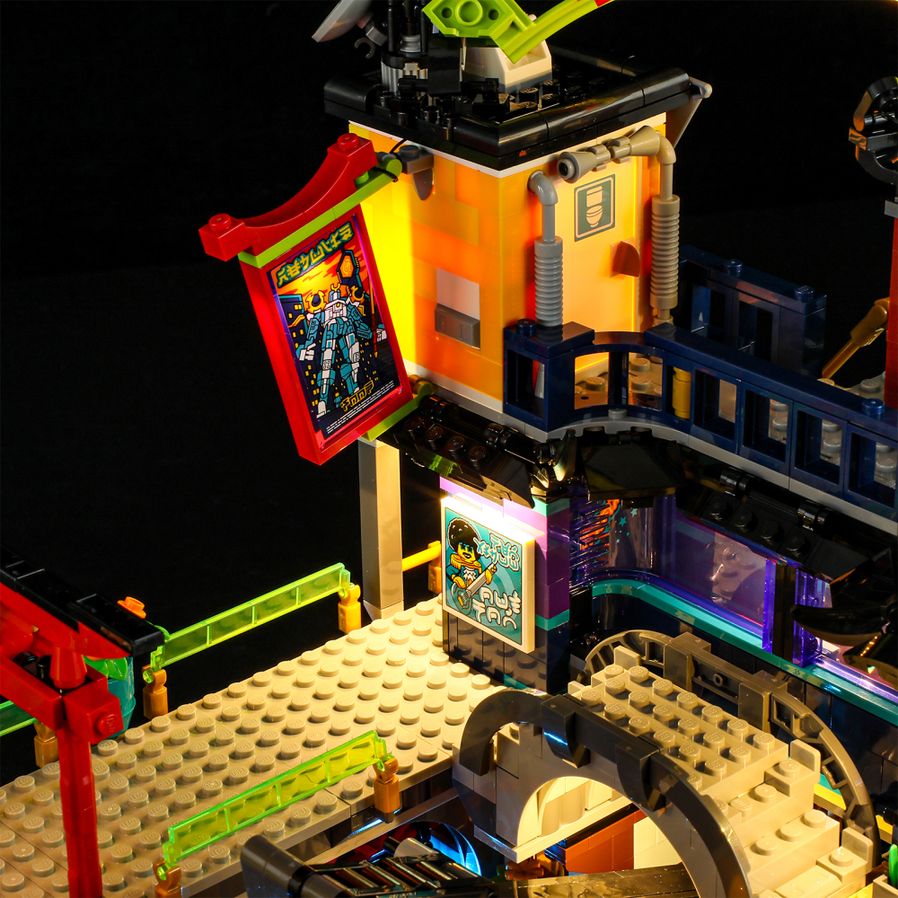 【Light Sets】Bricks LED Lighting 71799 Othert Ninjago City Markets
