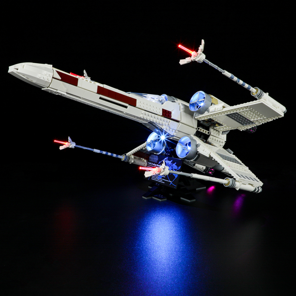 【Light Sets】Bricks LED Lighting 75355 Movie & Game Star Wars X-wing Starfighter