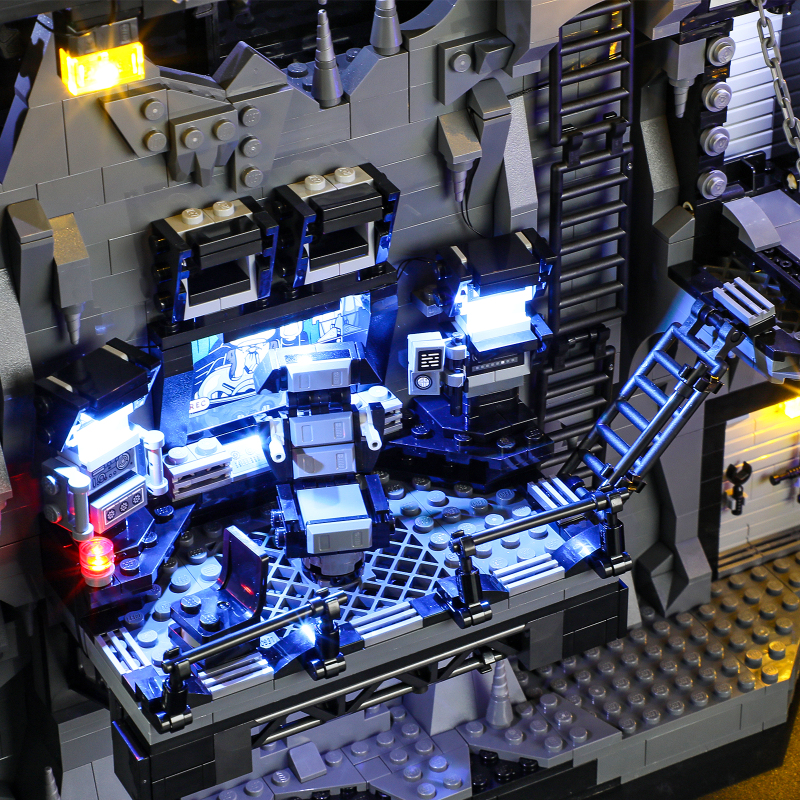 【Light Sets】Bricks LED Lighting 76252 Super heroes DC Batman Batcave – Shadow Box
