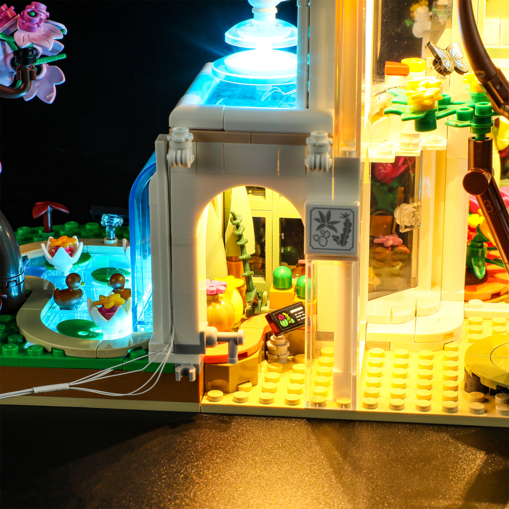 【Light Sets】Bricks LED Lighting 41757 Girl Friends Botanical Garden