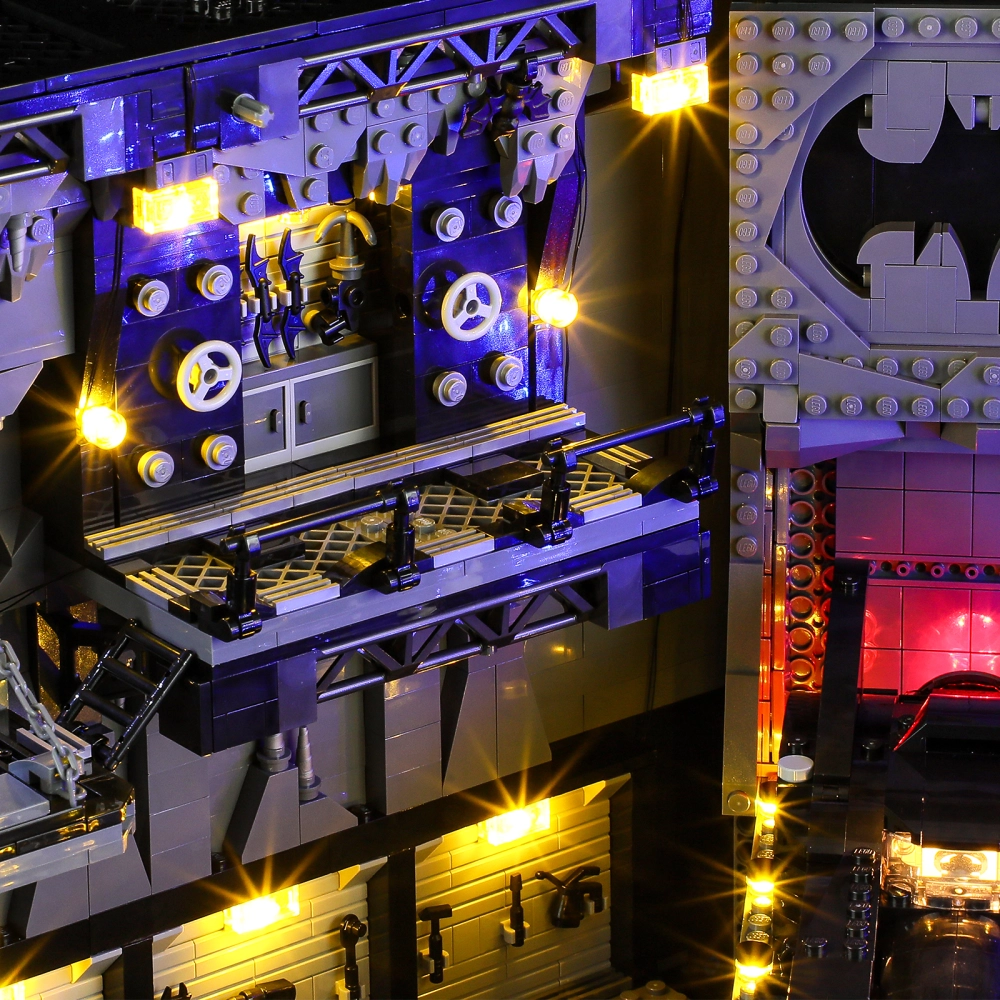 LEGO LED Lighting Kit for Batcave – Shadow Box 76252