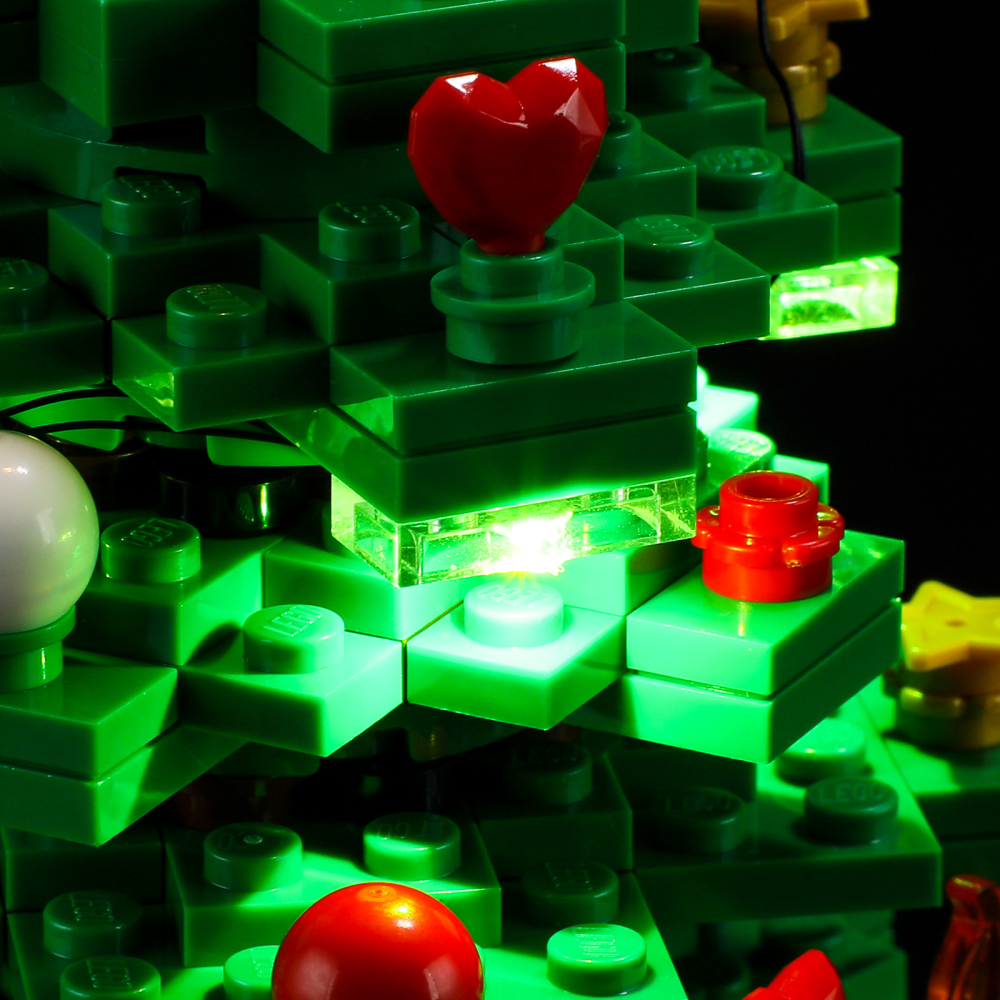 【Light Sets】Bricks LED Lighting 40573 Creator Seasonal Christmas Tree