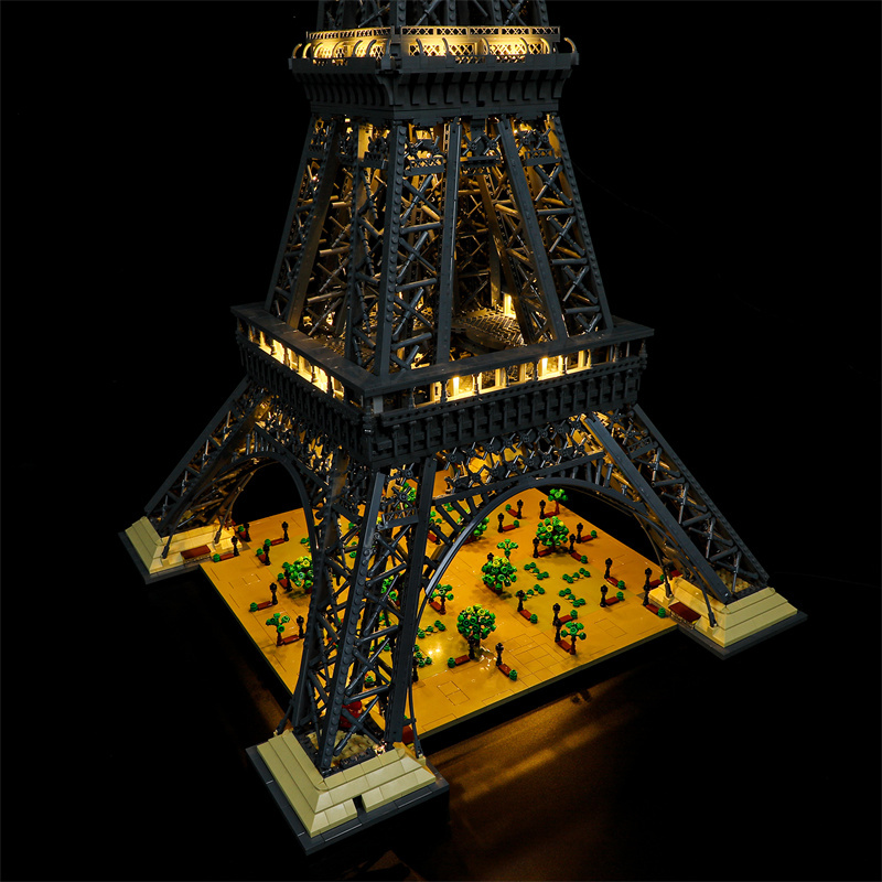 【Light Sets】Bricks LED Lighting 10307 Creator Expert Bulidings Eiffel Tower