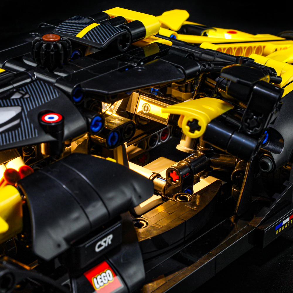 【Light Sets】Bricks LED Lighting 42151 Technical Technic Bugatti Bolide