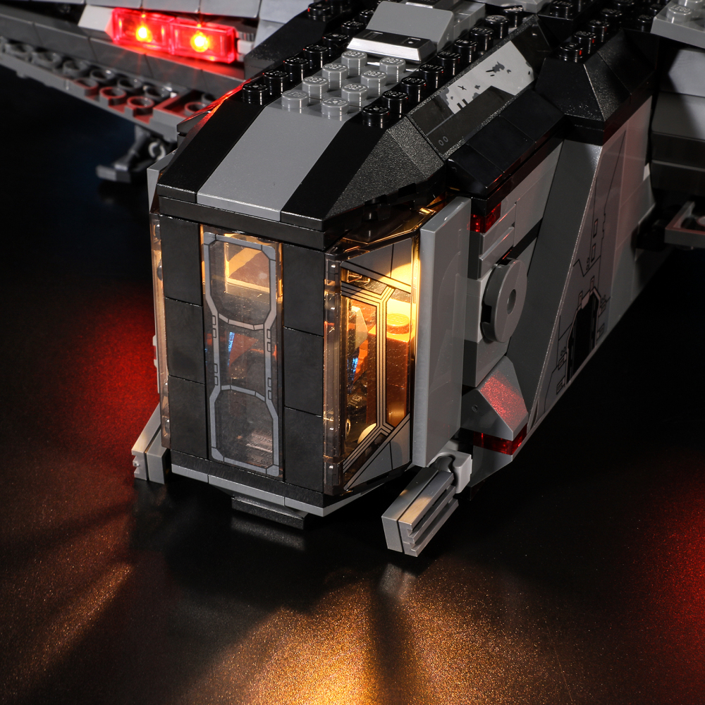 【Light Sets】Bricks LED Lighting 75323 Movie & Game Star Wars The Justifier