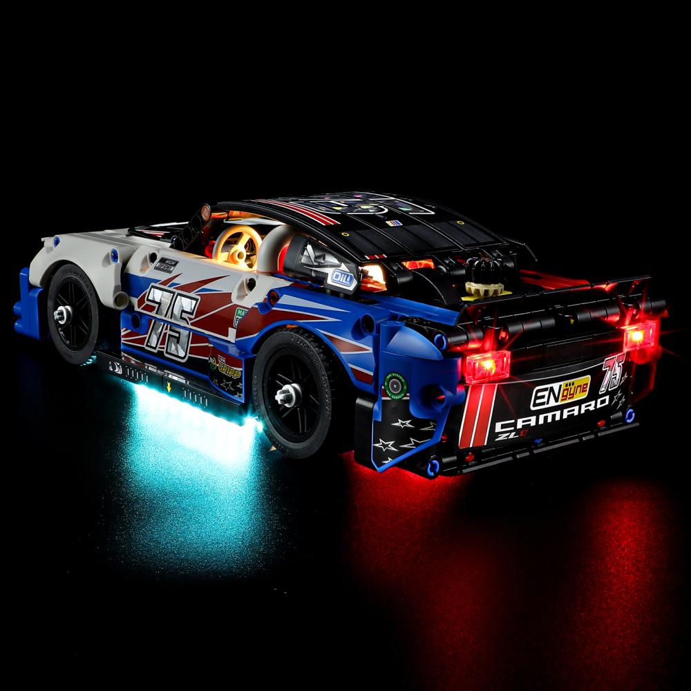 【Light Sets】Bricks LED Lighting 42153 Technical Technic NASCAR Next Gen Chevrolet Camaro ZL1