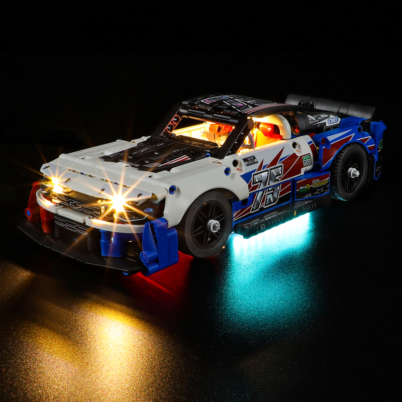 【Light Sets】Bricks LED Lighting 42153 Technical Technic NASCAR Next Gen Chevrolet Camaro ZL1