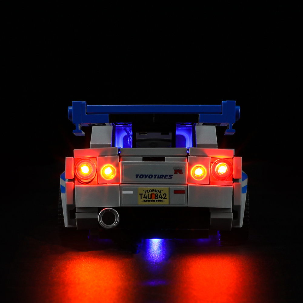 【Light Sets】Bricks LED 76917 Racers Speed Champions Nissan Skyline GT-R