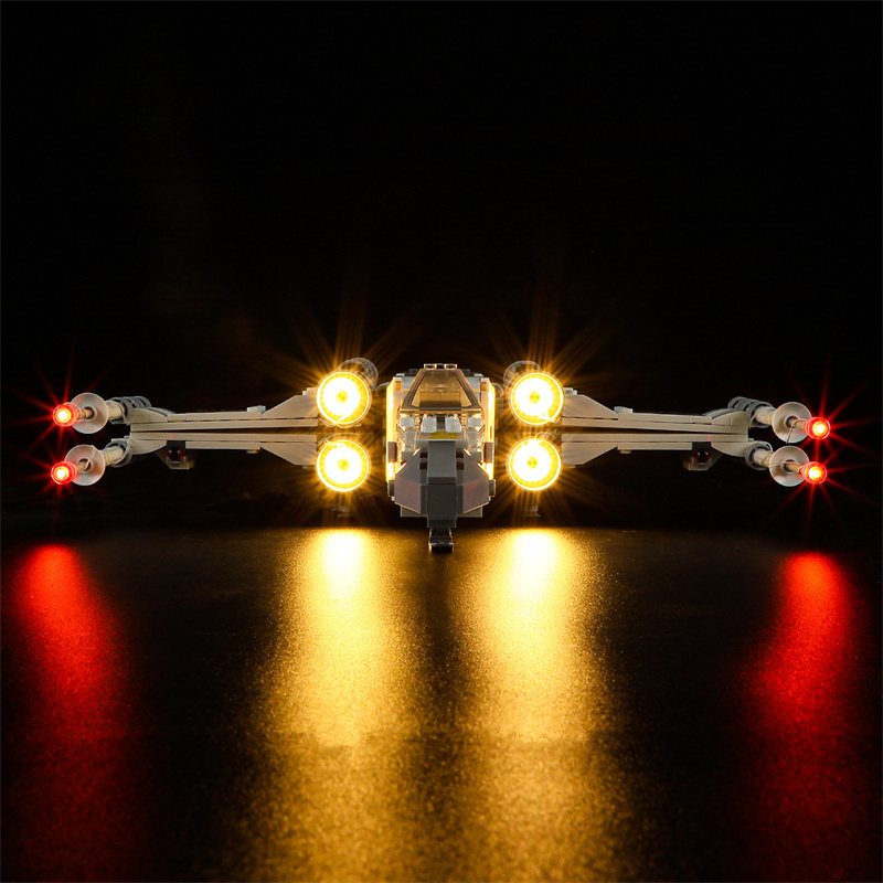 【Light Sets】Bricks LED Lighting 75351 Movie & Game Star Wars Luke Skywalker's X-wing Fighter