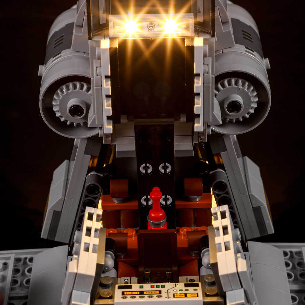 【Light Sets】Bricks LED Lighting 75338 Movie & Game Star Wars Ambush on Ferrix