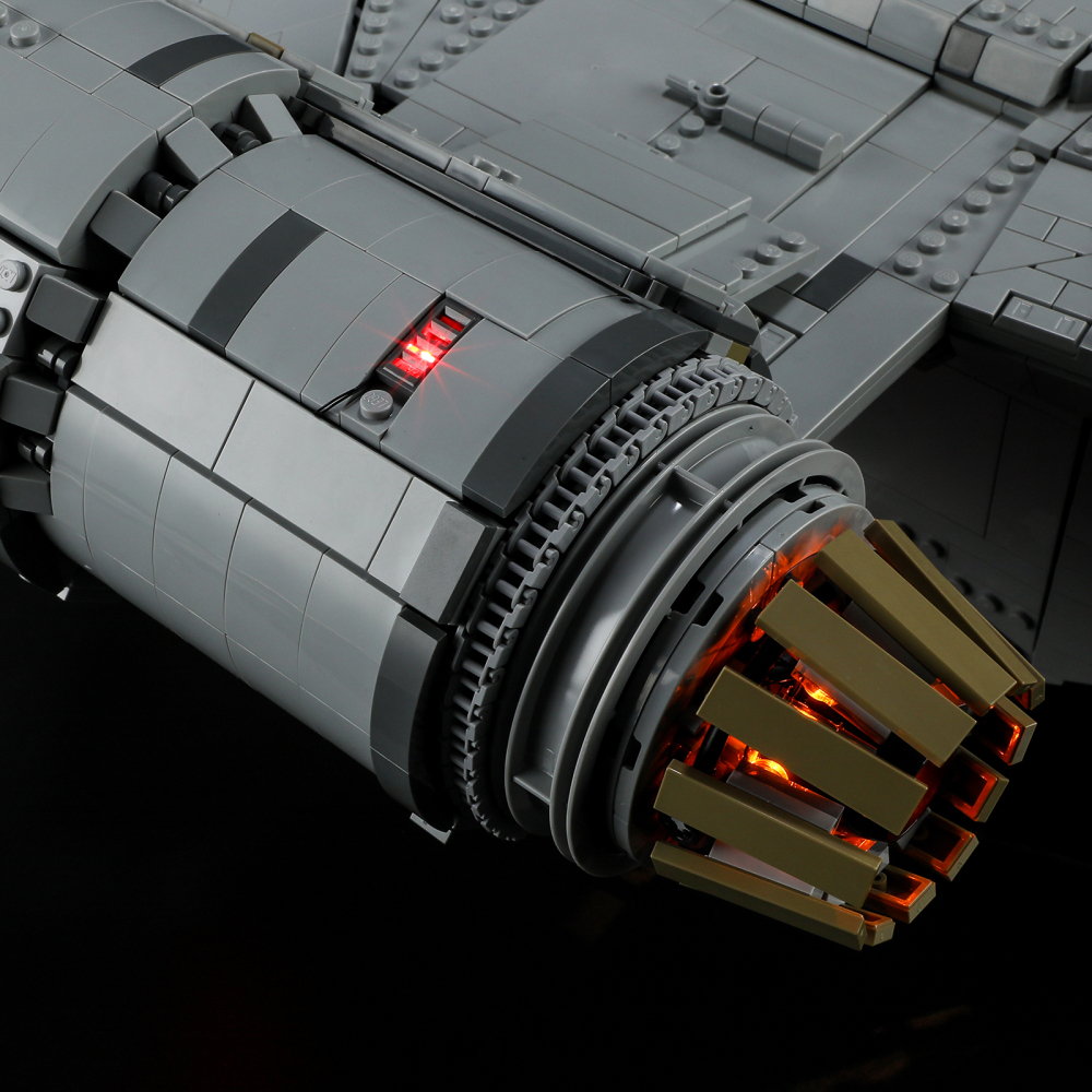 【Light Sets】Bricks LED Lighting 75331 Movie & Game Star Wars The Razor Crest