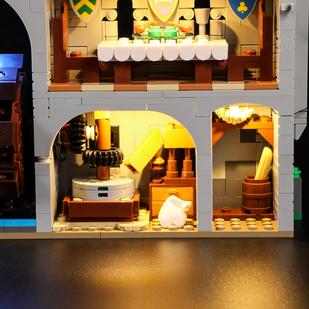 【Light Sets】Bricks LED Lighting 10305 Creator Expert Lion King's Castle