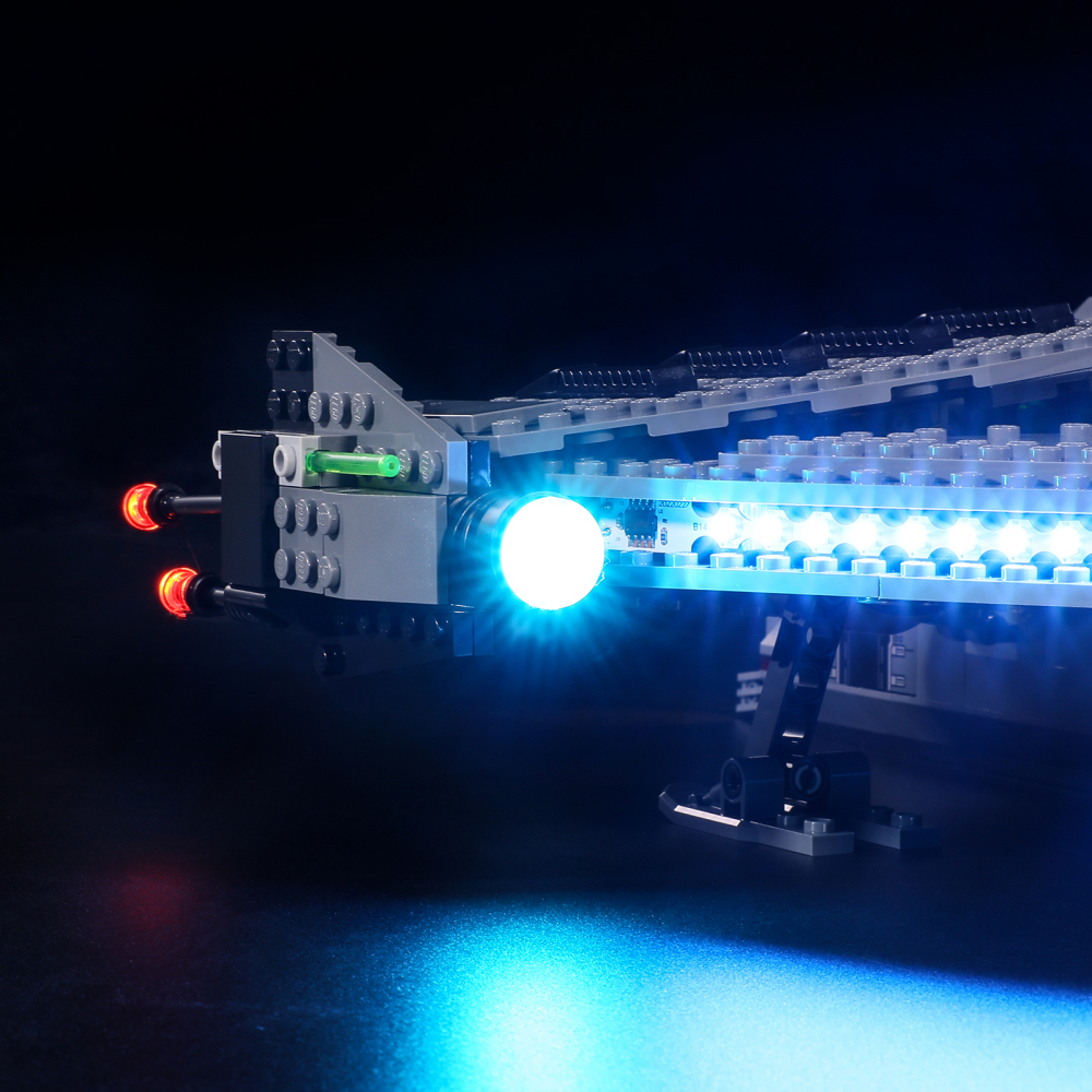【Light Sets】Bricks LED Lighting 75323 Movie & Game Star Wars The Justifier