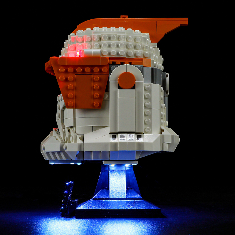 【Light Sets】Bricks LED Lighting 75350 Movie & Game Star Wars Clone Commander Cody Helmet