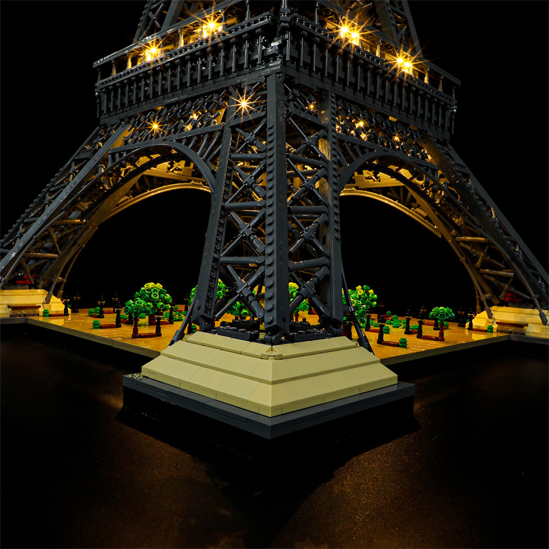 【Light Sets】Bricks LED Lighting 10307 Creator Expert Bulidings Eiffel Tower