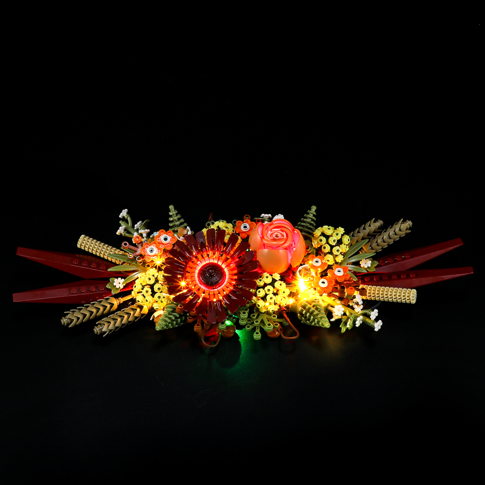 【Light Sets】Bricks LED Lighting 10314 Creator Expert Botanical Collection Dried Flower Centrepiece