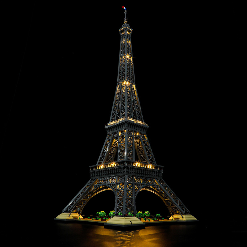 【Light Sets】Bricks LED Lighting 10307 Creator Expert Bulidings Eiffel Tower