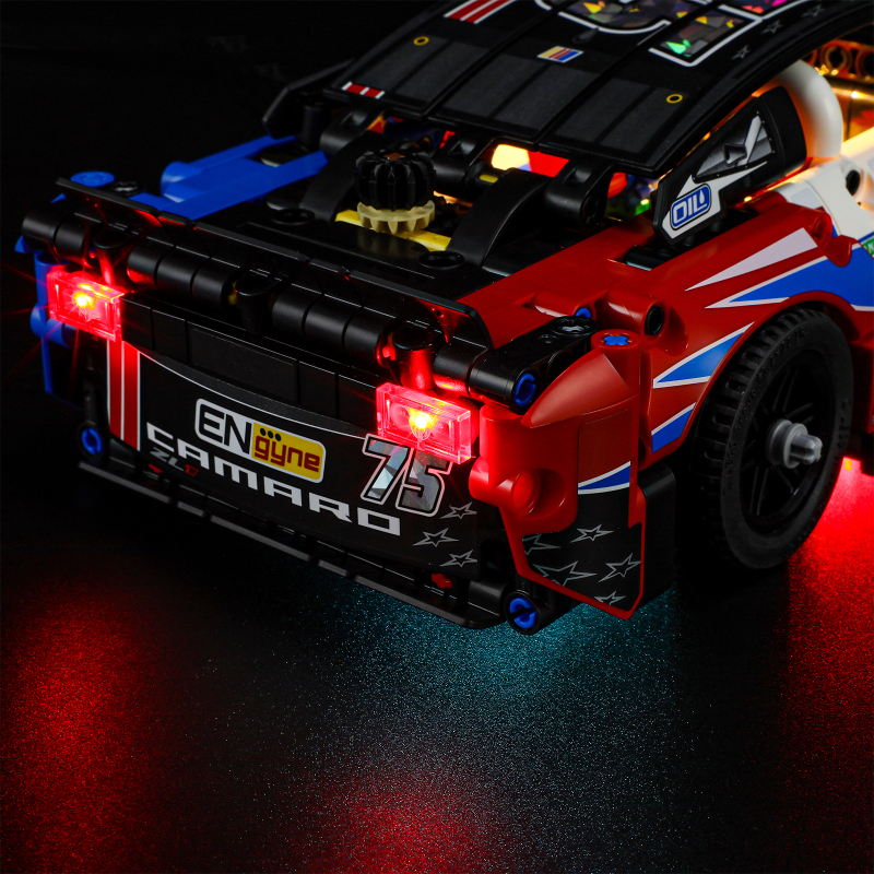 【Light Sets】Bricks LED Lighting 42153 Technical Technic NASCAR Next Gen Chevrolet Camaro ZL1