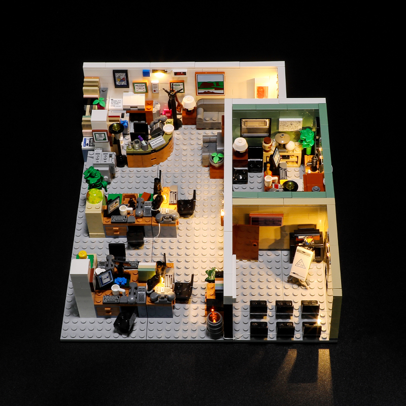 【Light Sets】Bricks LED Lighting 21336 Ideas The Offiice