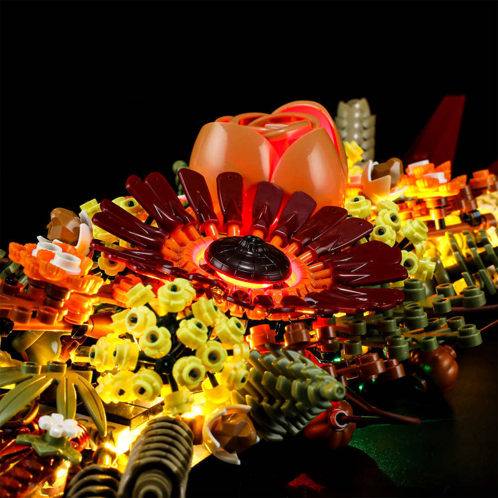 【Light Sets】Bricks LED Lighting 10314 Creator Expert Botanical Collection Dried Flower Centrepiece