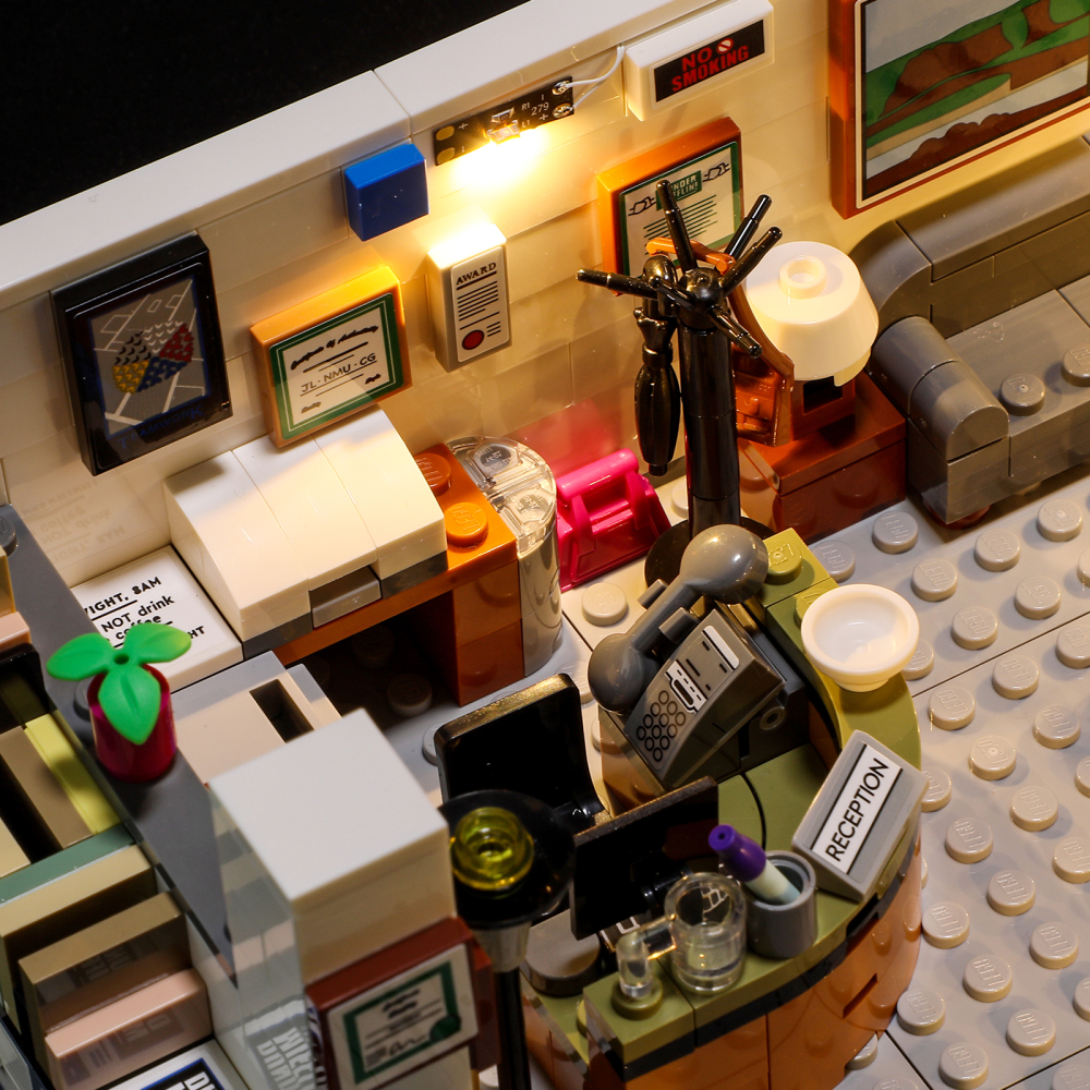 【Light Sets】Bricks LED Lighting 21336 Ideas The Offiice