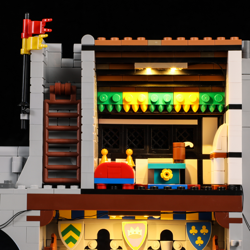 【Light Sets】Bricks LED Lighting 10305 Creator Expert Lion King's Castle