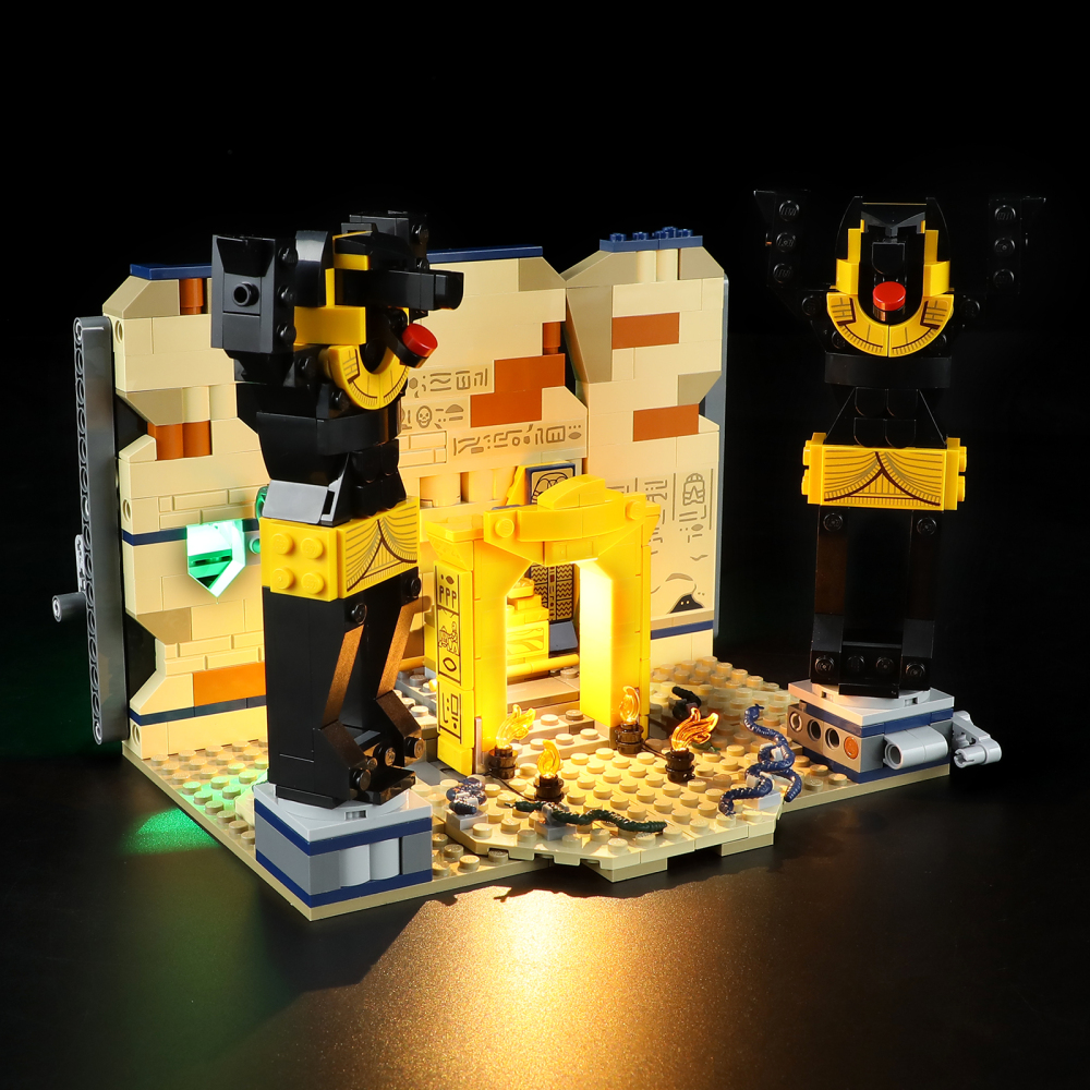 【Light Sets】Bricks LED Lighting 77013 Movie & Game Indiana Jones Escape from the Lost Tomb