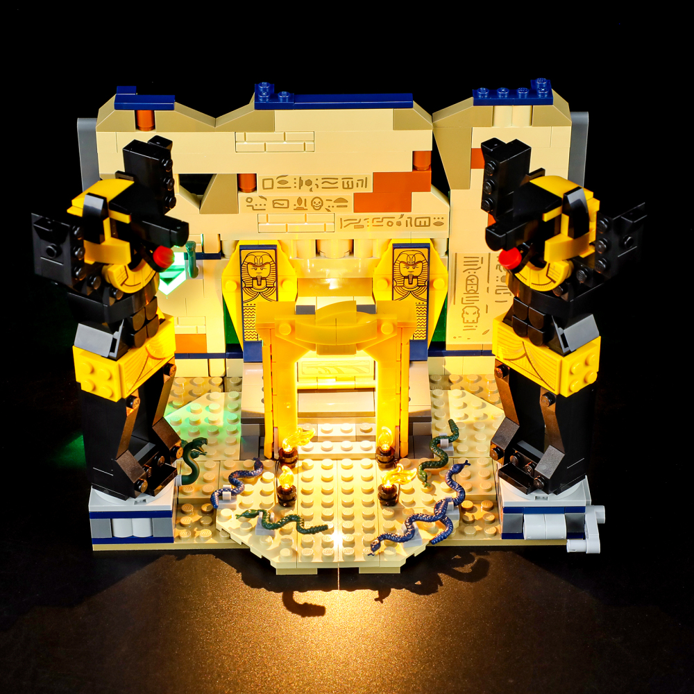【Light Sets】Bricks LED Lighting 77013 Movie & Game Indiana Jones Escape from the Lost Tomb